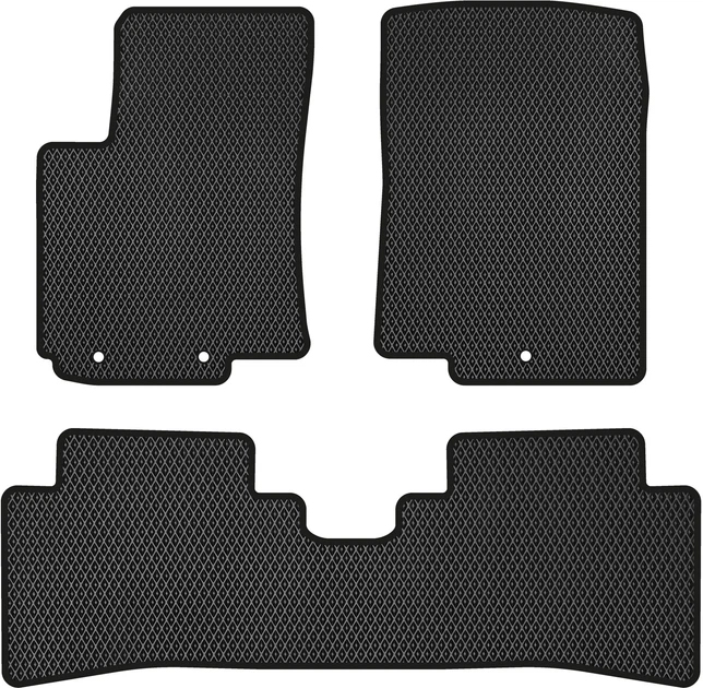 EVA килимки в салон авто EVAtech для Rio Kia 2011-2017 3 покоління Sedan EU (KI3320ZB3CP3RBB) - Фото 1