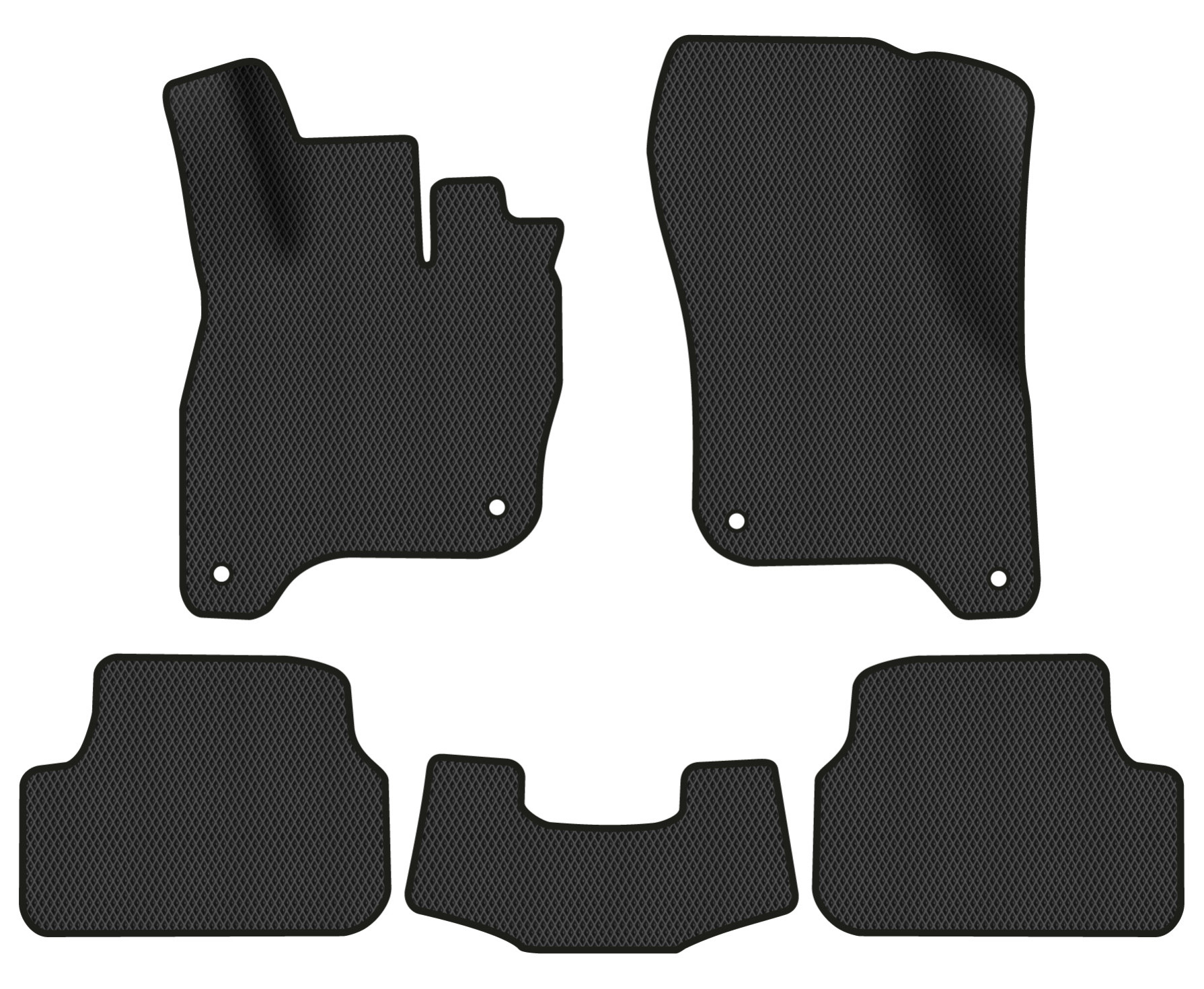 EVA килимки в салон авто EVAtech для e-Golf Volkswagen 2014-2017 1 покоління Htb EU VW1878CD5AV4RBB - Фото 1