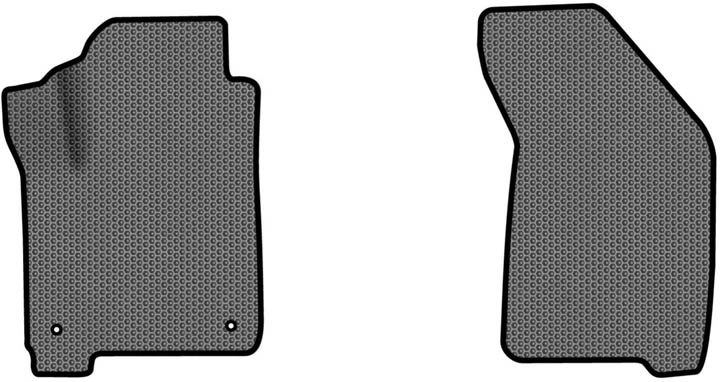 EVA килимки в салон авто передні EVAtech для Journey (2 clips) 6 seats Dodge 2007-2020 1 покоління SUV EU DE13399AE2LA2SGB - Фото 1