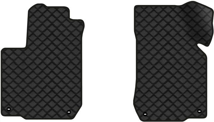 Килимки з екошкіри в салон авто передні EVAtech ECO для Golf (IV) 3-doors Volkswagen 1997-2006 4 покоління Htb EU VW22432AB2TL4BBB - Фото 1