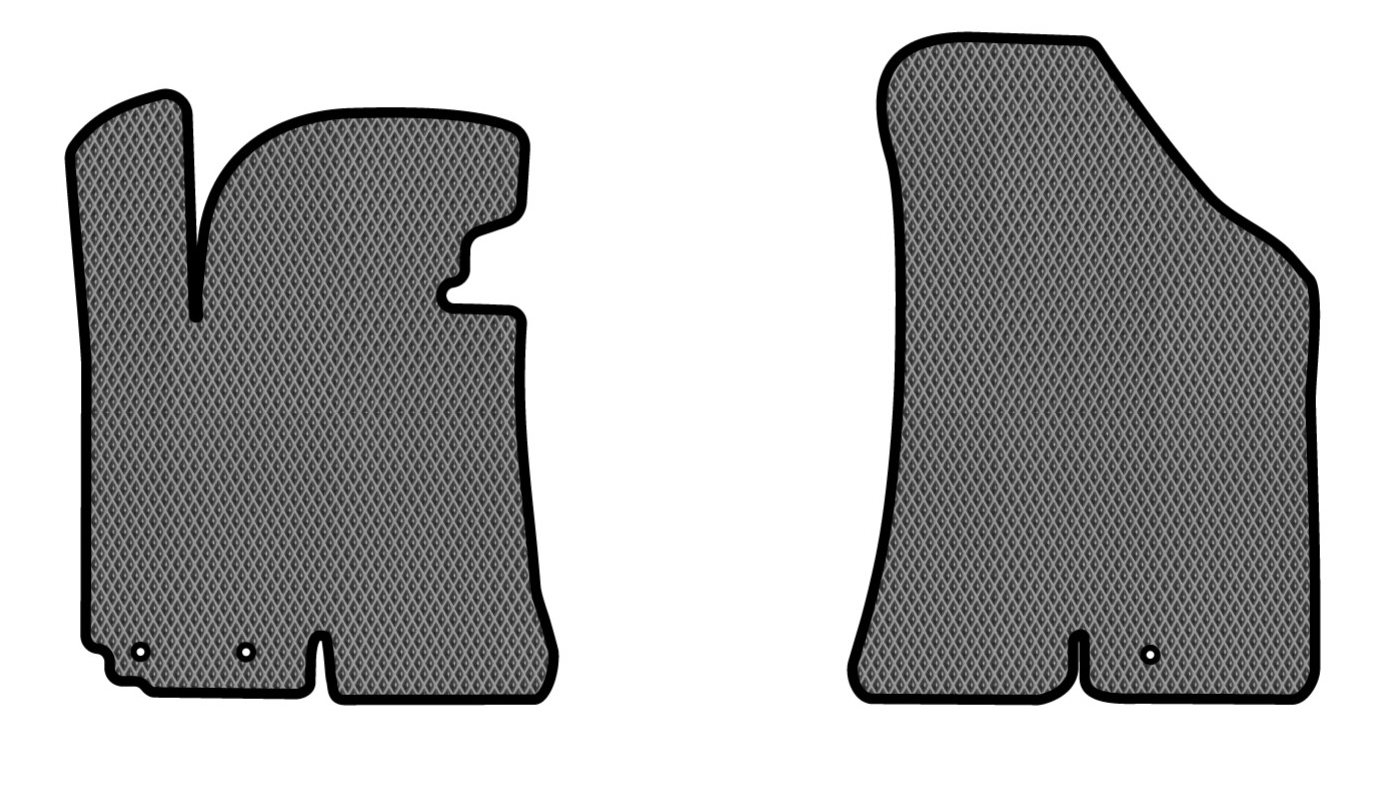 EVA коврики в салон авто передние EVAtech для Sportage (SL) Kia 2010-2015 3 поколение SUV EU (KI1323AV2LA3RGB) - Фото 1