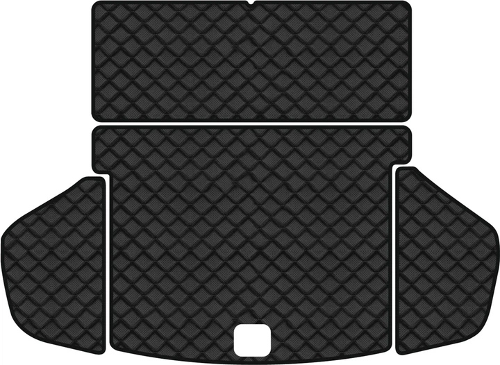 Килимок з екошкіри в багажник авто EVAtech ECO для Avensis (T27) Toyota 2009-2018 3 покоління Combi EU TY1656BE4BBB - Фото 1