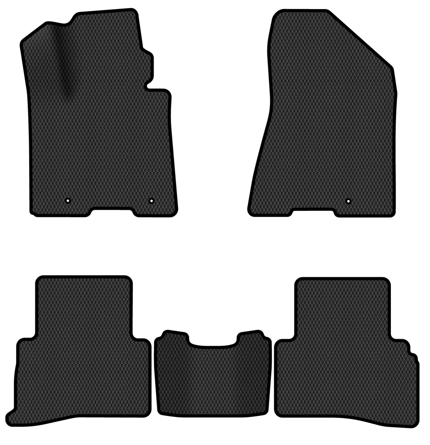 EVA килимки в салон авто EVAtech для Sportage (QL) Kia 2016-2021 4 покоління SUV EU (KI1358CE5LA3RBB) - Фото 1