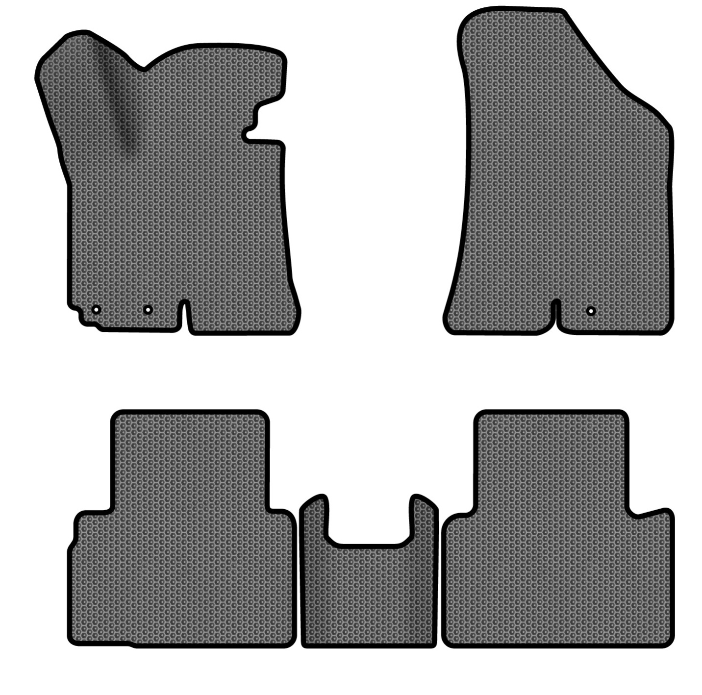 EVA коврики в салон авто EVAtech для Sportage (SL) Kia 2010-2015 3 поколение SUV EU (KI1323CE5LA3SGB) - Фото 1