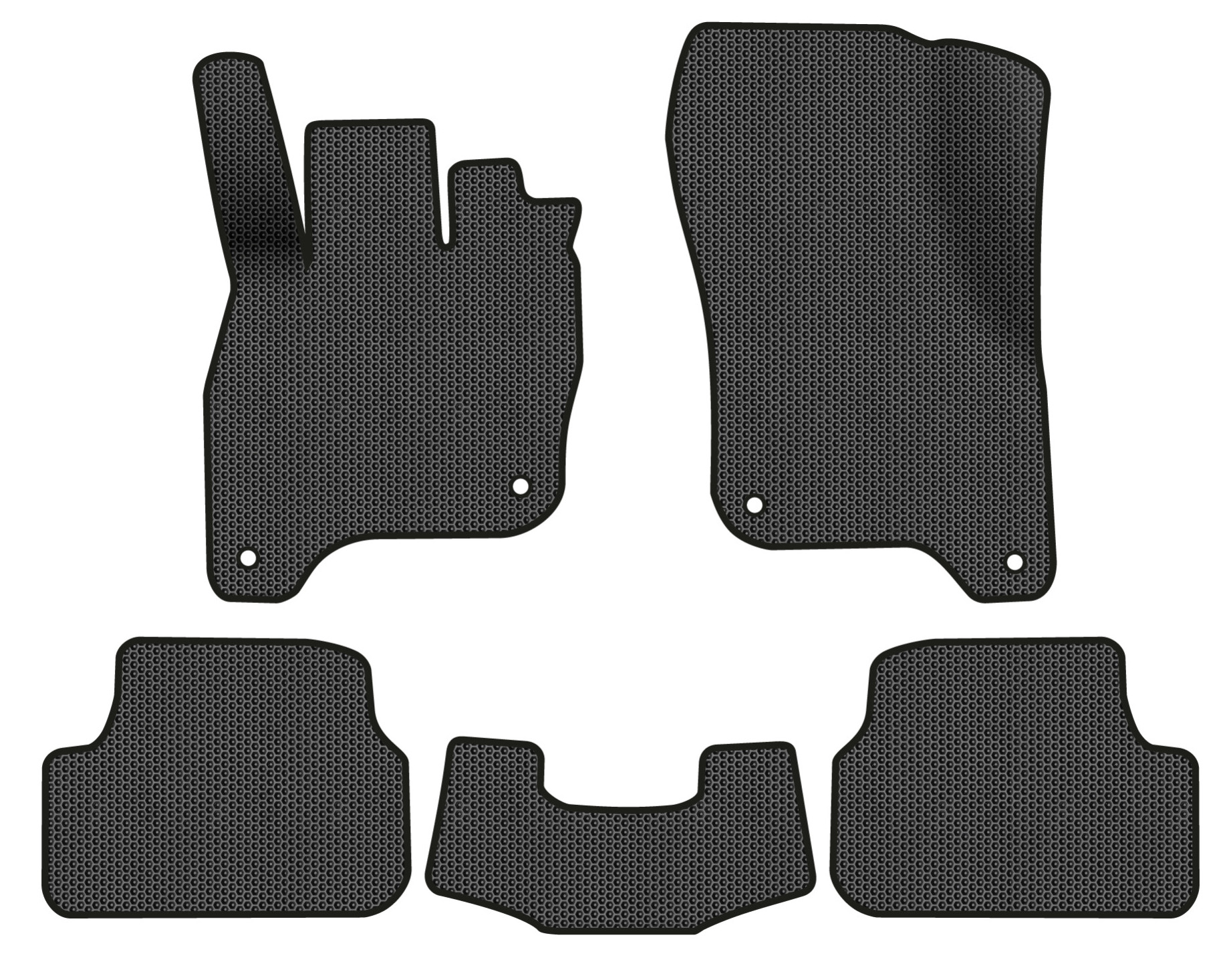 EVA килимки в салон авто EVAtech для e-Golf Volkswagen 2014-2017 1 покоління Htb EU VW1878C5AV4SBB - Фото 1