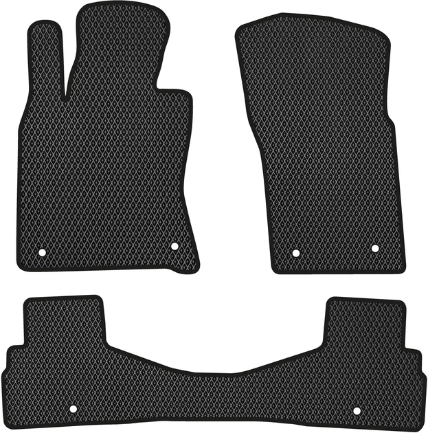 EVA коврики в салон авто EVAtech для Q50 Infiniti 2013-2017 1 поколение Sedan EU II12464Z3OU6RBB - Фото 1