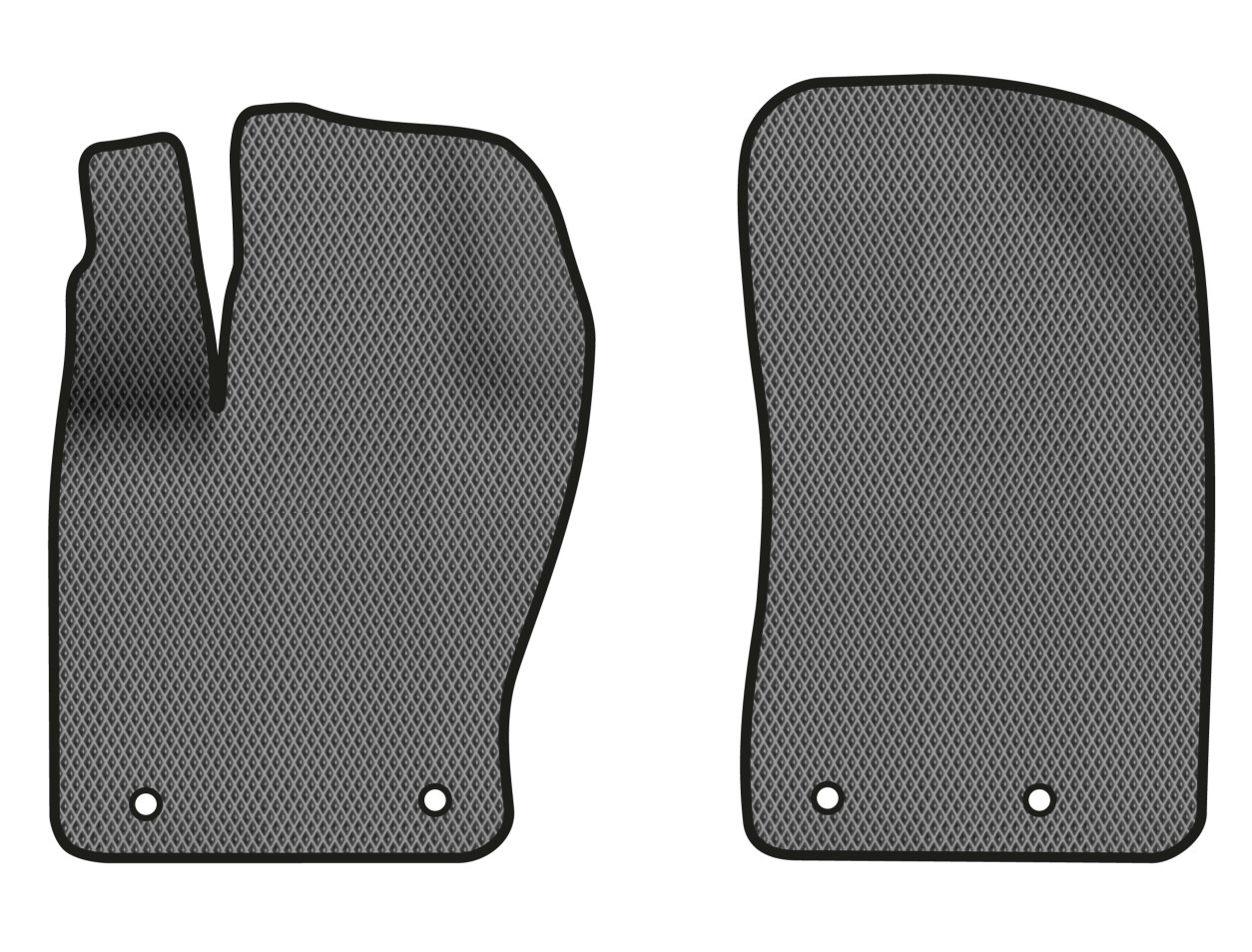 EVA килимки в салон авто передні EVAtech для Compass Jeep 2017 2 покоління SUV USA (JP12618A2OU4RGB) - Фото 1