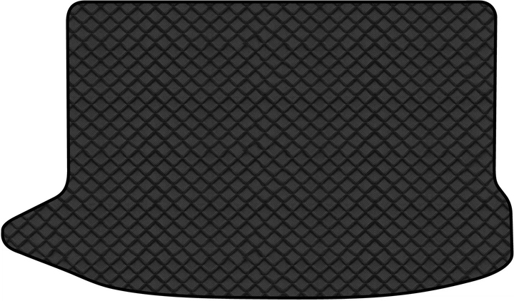 Коврик из экокожи в багажник авто EVAtech ECO для Kona Electric Hyundai 2017-2023 1 поколение SUV EU HY1505BO1BBLB - Фото 1