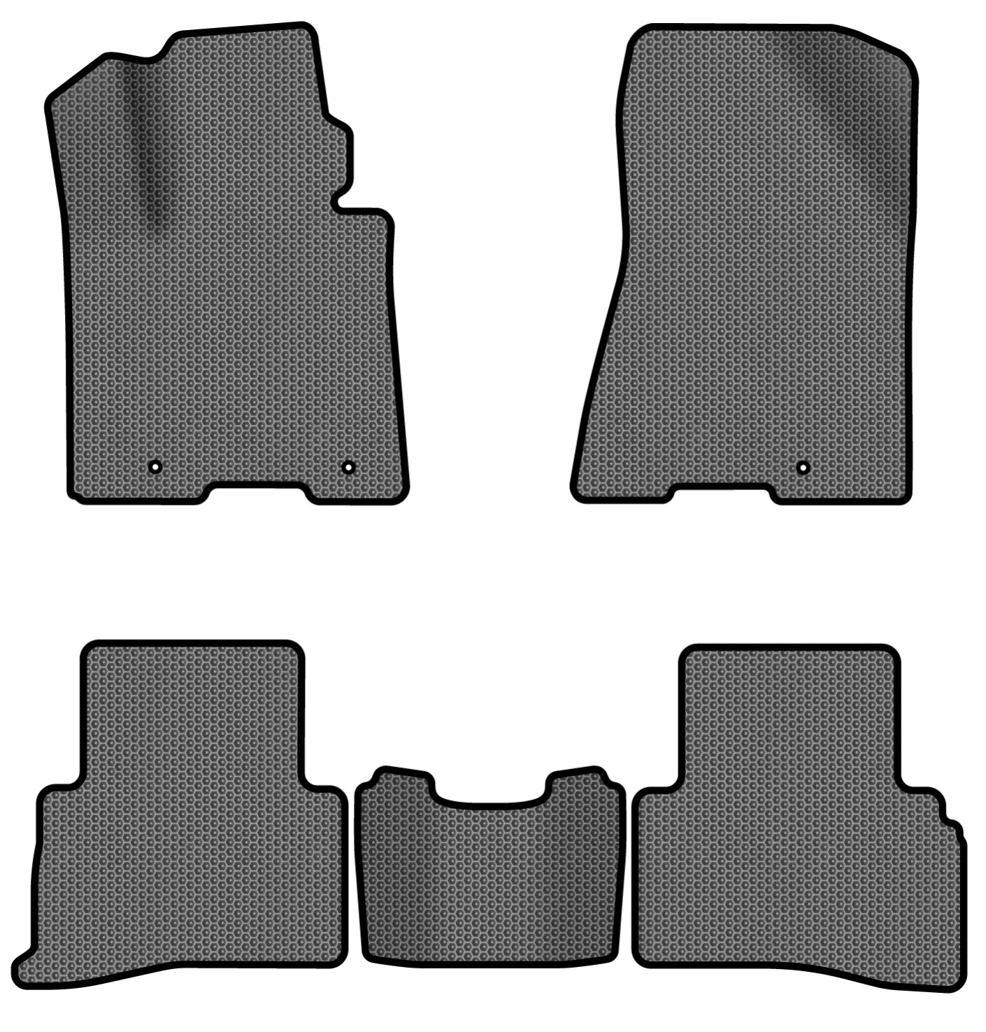 EVA килимки в салон авто EVAtech для Sportage (QL) Kia 2016-2021 4 покоління SUV EU (KI1358CD5LA3SGB) - Фото 1