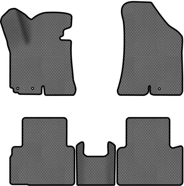 EVA коврики в салон авто EVAtech для Sportage (SL) Kia 2010-2015 3 поколение SUV EU (KI1323CE5LA3RGB) - Фото 1