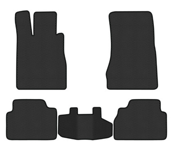 EVA килимки в салон авто EVAtech для S-Class (W220) RWD Mercedes-Benz 1998-2005 4 покоління Sedan EU (MB21573C5RBB) - Фото 1