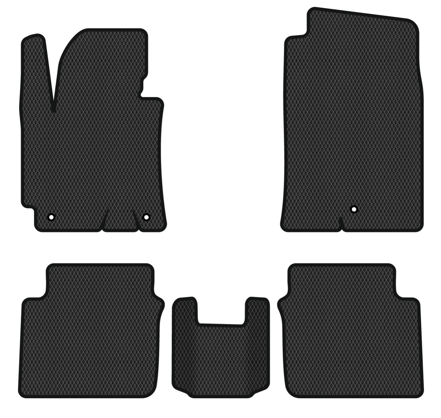 EVA килимки в салон авто EVAtech для Elantra (Avante) Hyundai 2011-2015 5 покоління Sedan EU HY384C5CP3RBB - Фото 1