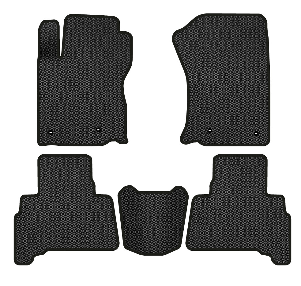 EVA коврики в салон авто EVAtech для GX 460 (URJ150) 7 seats Restyling Lexus 2013-2016 2 поколение SUV EU LS22916C5TL4RBB - Фото 1