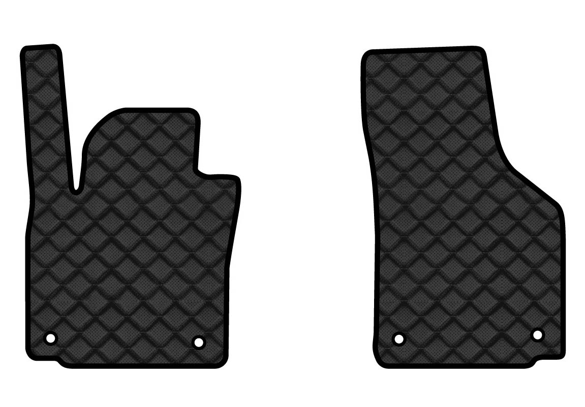 Коврики из экокожи в салон авто передние EVAtech для Scirocco (Mk3) Volkswagen 2008-2017 3 поколение Htb EU VW21654AR2AV4BBB - Фото 1