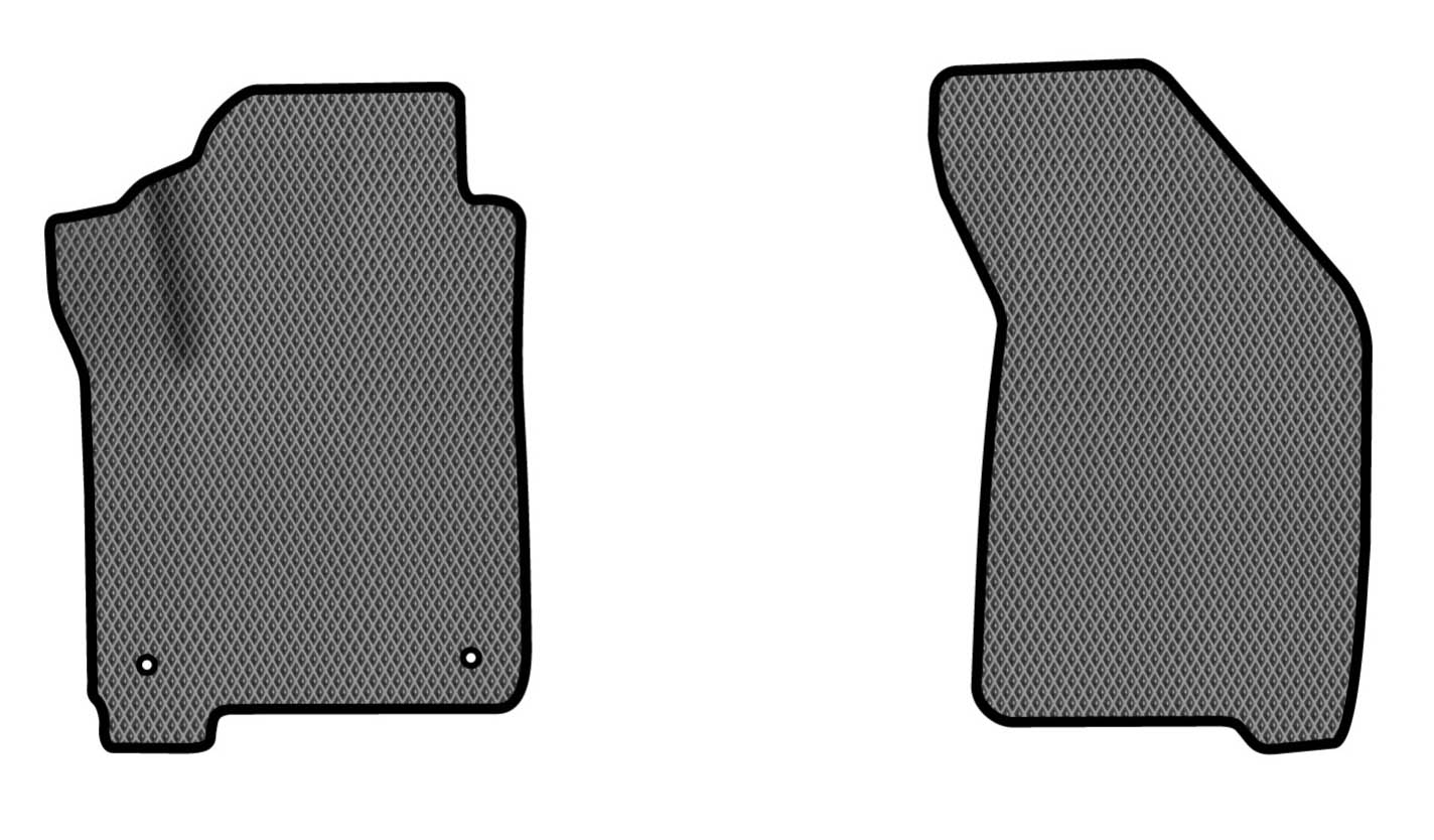 EVA килимки в салон авто передні EVAtech для Journey (2 clips) 6 seats Dodge 2007-2020 1 покоління SUV EU DE13399AE2LA2RGB - Фото 1