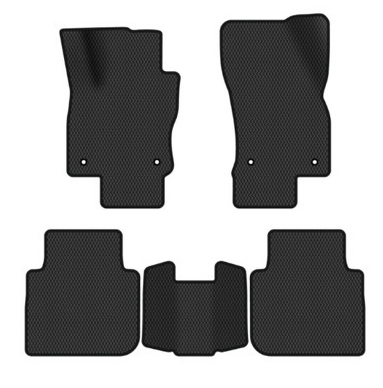 EVA коврики в салон авто EVAtech для Tiguan Allspace 5 seats Volkswagen 2016-2020 1 поколение SUV EU (VW13966CC5AV4RBB) - Фото 1