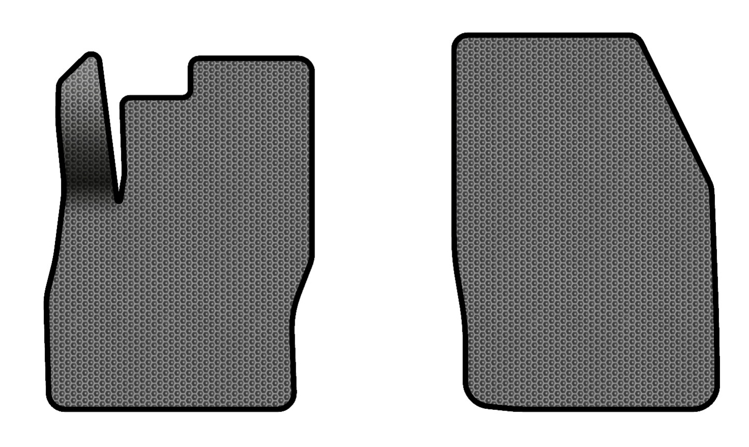 EVA килимки в салон авто передні EVAtech для Focus (C307) 5-doors MT Ford 2005-2010 2 покоління Htb EU FD32209AV2SGB - Фото 1
