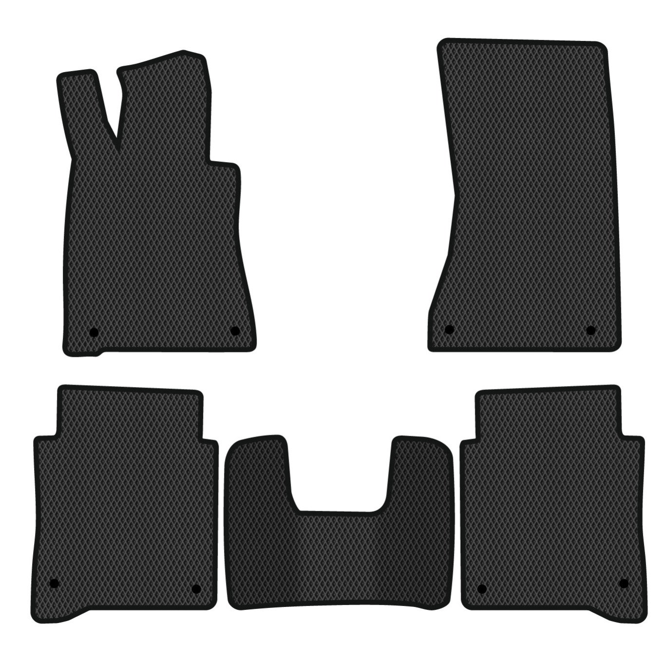 EVA килимки в салон авто EVAtech для S-Class (W223) Long Mercedes-Benz 2020 7 покоління Sedan EU (MB11794C5MS8RBB) - Фото 1