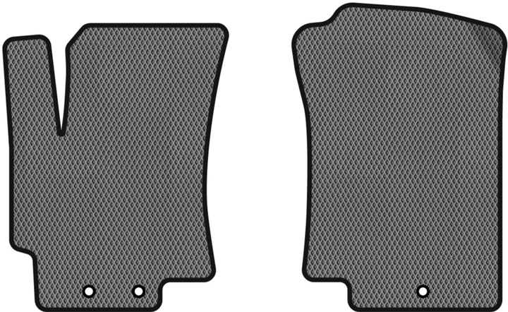 EVA килимки в салон авто передні EVAtech для Rio (DE) Kia 2005-2011 2 покоління Sedan EU (KI3540A2AV3RGB) - Фото 1