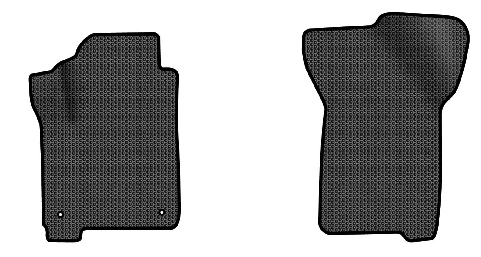 EVA килимки в салон авто передні EVAtech для Journey (2 clips) 6 seats Dodge 2007-2020 1 покоління SUV EU DE13399AD2LA2SBB - Фото 1