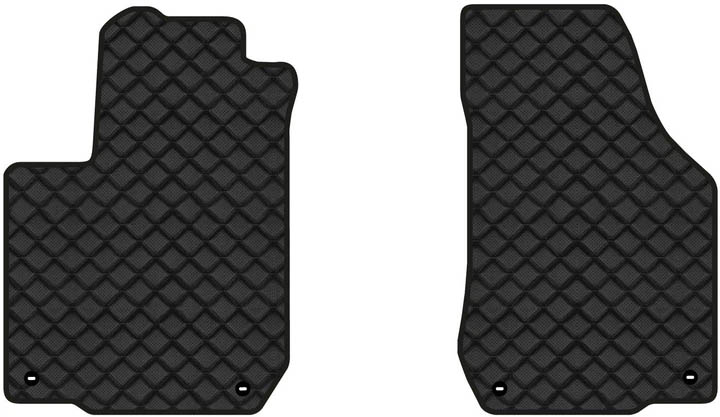 Килимки з екошкіри в салон авто передні EVAtech ECO для Golf (IV) 5-doors Volkswagen 1997-2006 4 покоління Htb EU VW24306AG2TL4BBB - Фото 1