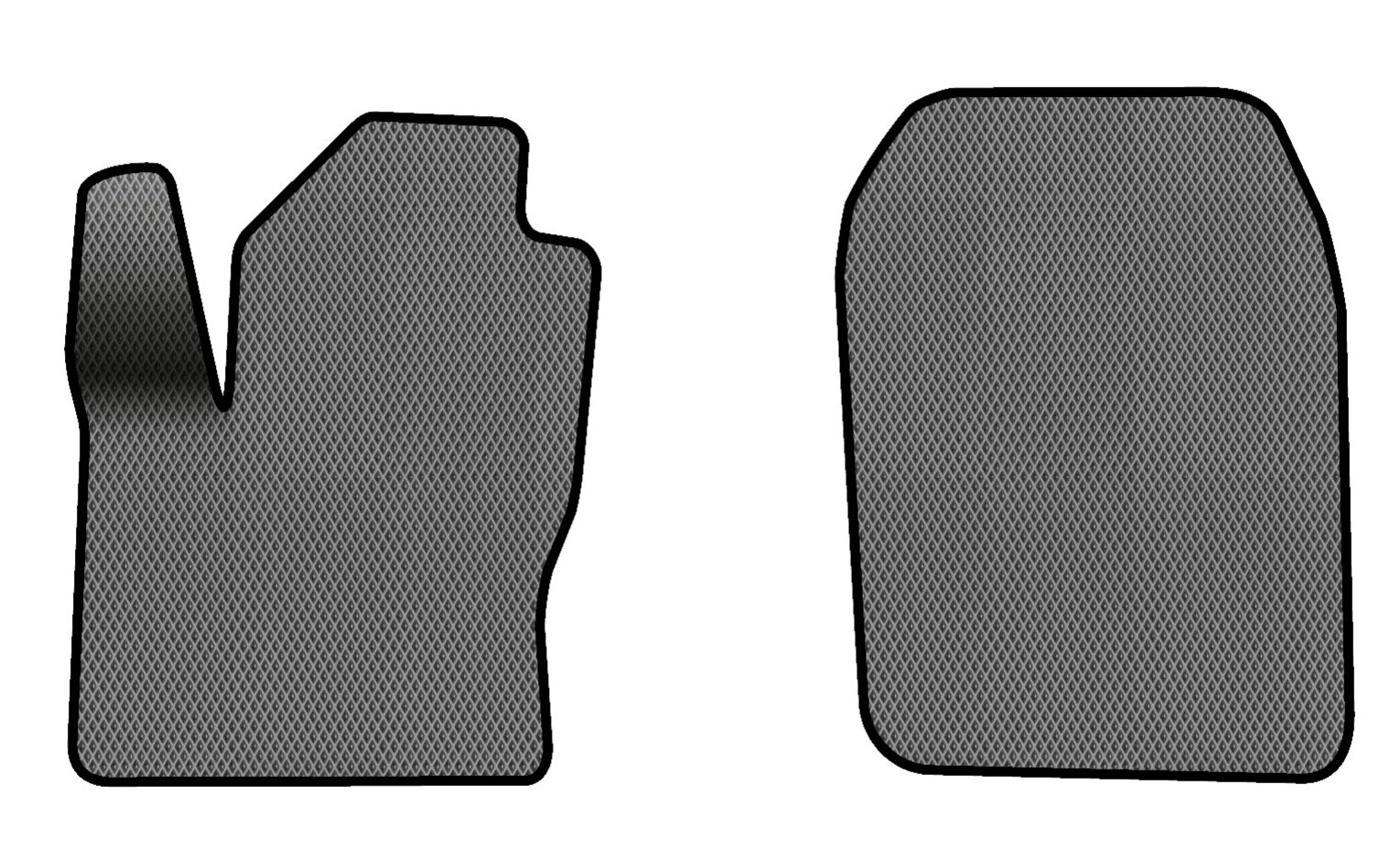 EVA коврики в салон авто передние EVAtech для Focus (C346) Ford 2011-2018 3 поколение Combi USA FD1598A2RGB - Фото 1