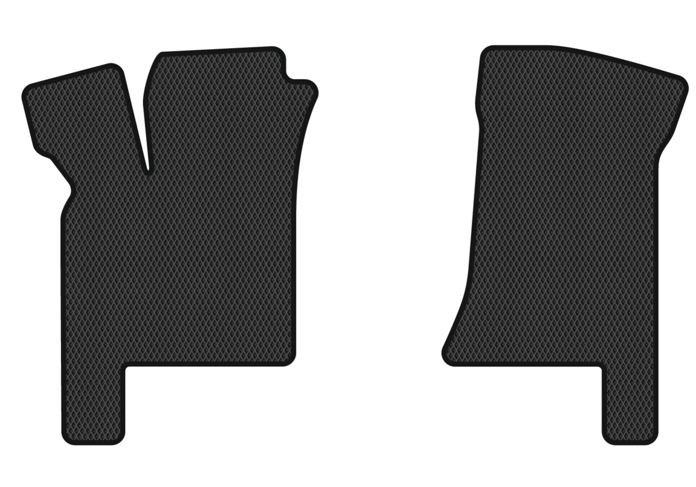 EVA коврики в салон авто передние EVAtech для 2110 Lada 1995-2015 1 поколение Sedan EU LA3118AA2RBB - Фото 1