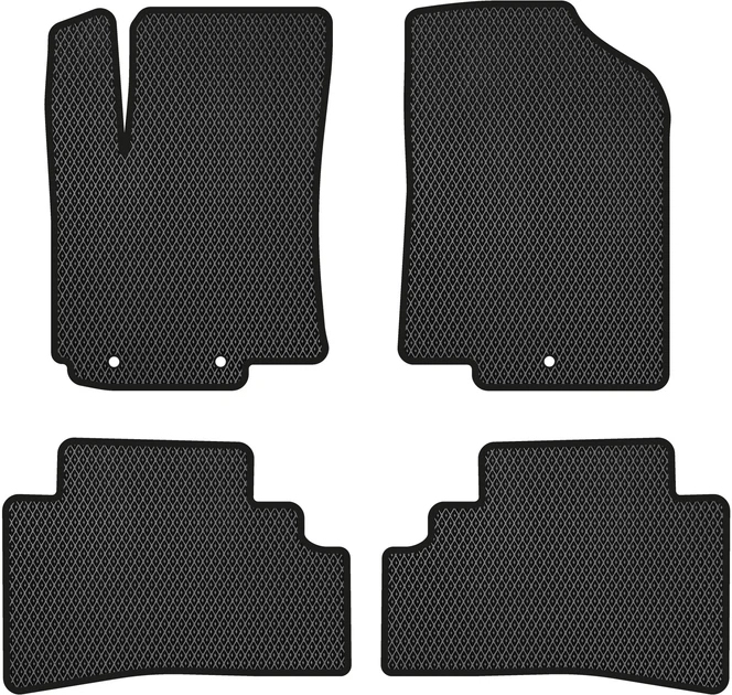 EVA килимки в салон авто EVAtech для Rio Kia 2011-2017 3 покоління Htb EU (KI3319PVC4CP3RBB) - Фото 1