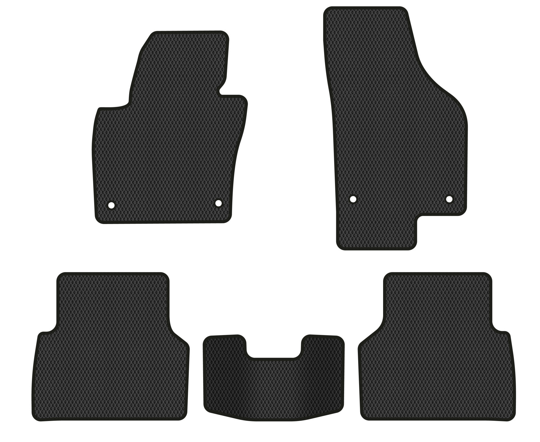 Купити EVA килимки в салон авто EVAtech для Tiguan (NF) AT Volkswagen 2007-2018 1 покоління SUV EU (VW32872CRJ5AV4RBB) - Фото 1 EVA килимки в салон авто EVAtech для Tiguan (NF) AT Volkswagen 2007-2018 1 покоління SUV EU (VW32872CRJ5AV4RBB) - Фото 1