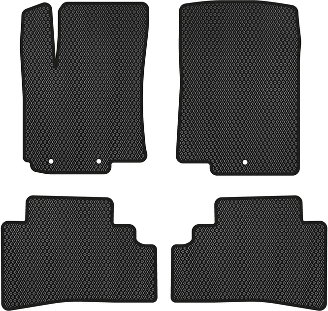 EVA килимки в салон авто EVAtech для Rio Kia 2011-2017 3 покоління Htb EU (KI3319PC4CP3RBB) - Фото 1