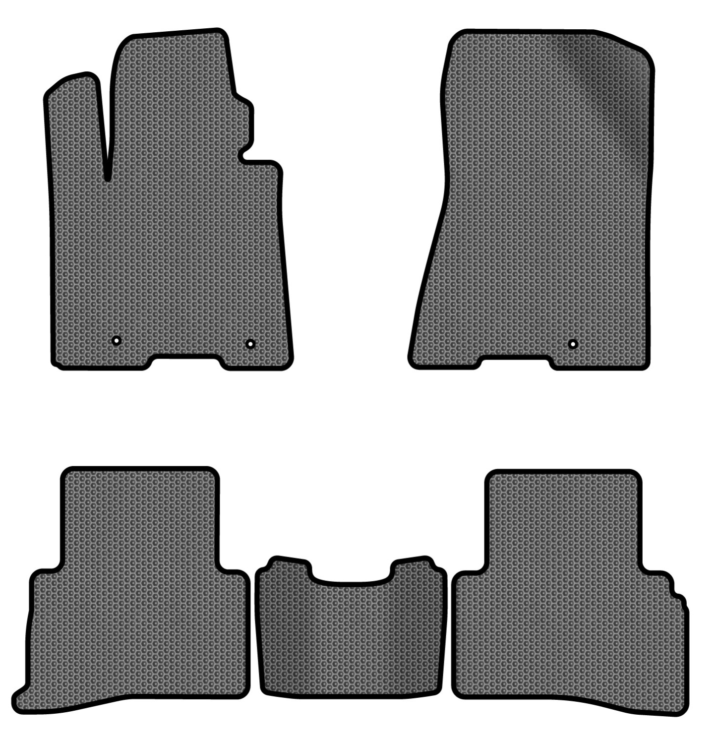 EVA килимки в салон авто EVAtech для Sportage (QL) Kia 2016-2021 4 покоління SUV EU (KI1358C5LA3SGB) - Фото 1