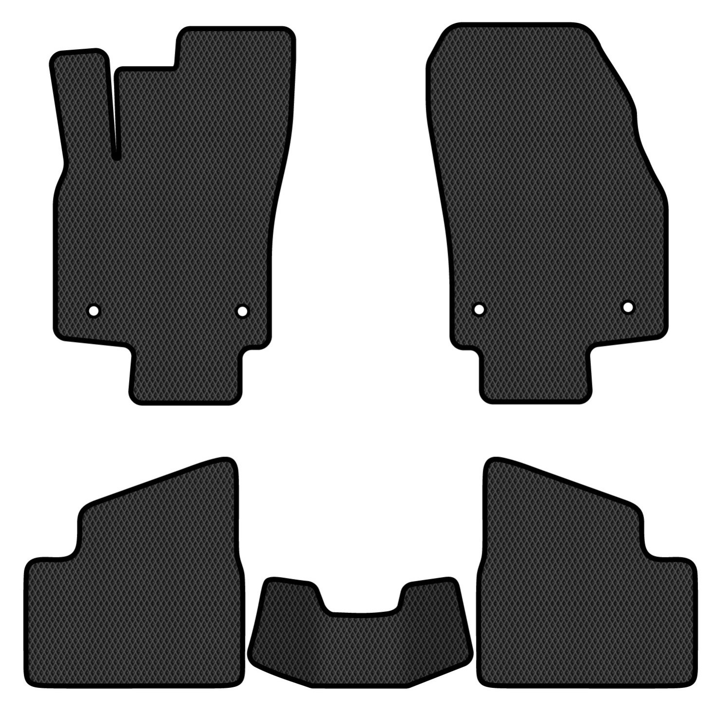 EVA коврики в салон авто EVAtech для Astra (H) MT Opel 2004-2014 3 поколение Combi EU (OL3549CV5RBB) - Фото 1