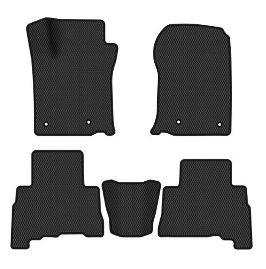 EVA коврики в салон авто EVAtech для GX 460 (URJ150) 7 seats Restyling Lexus 2013-2016 2 поколение SUV USA LS21678CD5TL4RBB - Фото 1