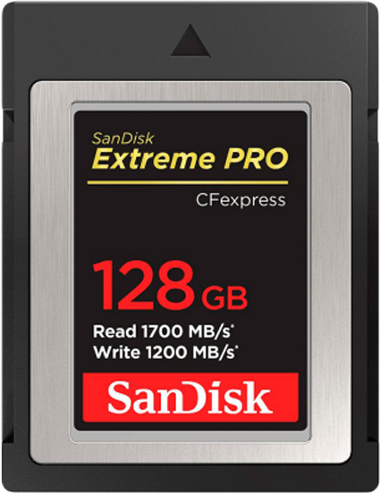 Карта памяти SanDisk Extreme Pro CFexpress Card Type B (SDCFE-128G-GN4NN) - Фото 1