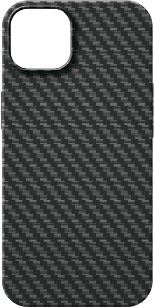 Чехол для смартфона Armorstandart LikeCarbon MagCase for Apple iPhone 15 Plus Black (ARM69292) - Фото 1