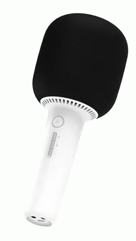 Микрофон вокальный беспроводной YHEMI Karaoke Microphone 2 White (YMMKF005) - Фото 1