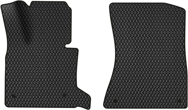 EVA коврики в салон авто передние EVAtech для X5 (E70) (open threshold) BMW 2006-2013 2 поколение SUV USA (BM33438AD2BW4RBB) - Фото 1