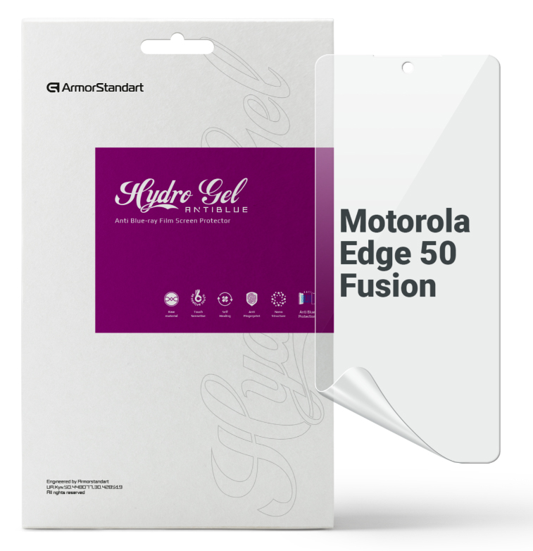 Защитная пленка для смартфона Armorstandart Anti-Blue for Motorola Edge 50 Fusion (ARM77216) - Фото 1