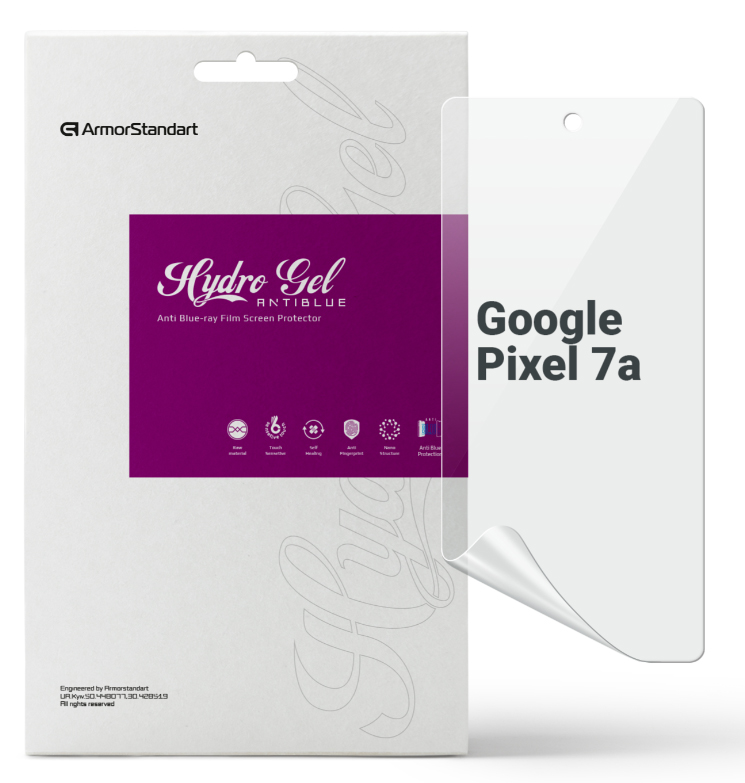 Защитная пленка для смартфона Armorstandart Anti-Blue for Google Pixel 7a (ARM70851) - Фото 1