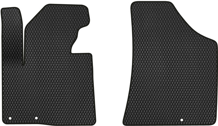 EVA коврики в салон авто передние EVAtech для Santa FE (CM) Restyling (Floor Gas Pedal) 5 seats Hyundai 2010-2012 2 поколение SUV USA HY13946AV2KD3RBB - Фото 1