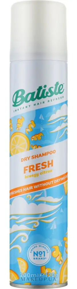 Шампунь жіночий Batiste FRESH 200 мл (5010724527450) - Фото 1
