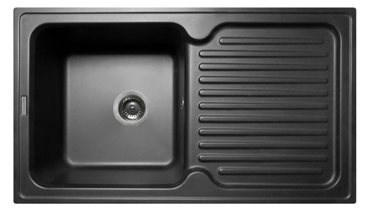Купить Мойка кухонная Miraggio ORLEAN Black Shine - Фото 1 Мойка кухонная Miraggio ORLEAN Black Shine - Фото 1