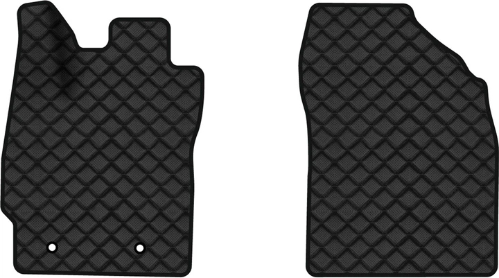 Коврики из экокожи в салон авто передние EVAtech для Auris (E150) FWD 5-doors MT Toyota 2006-2012 1 поколение Htb EU TY3654AE2TL2BBB - Фото 1