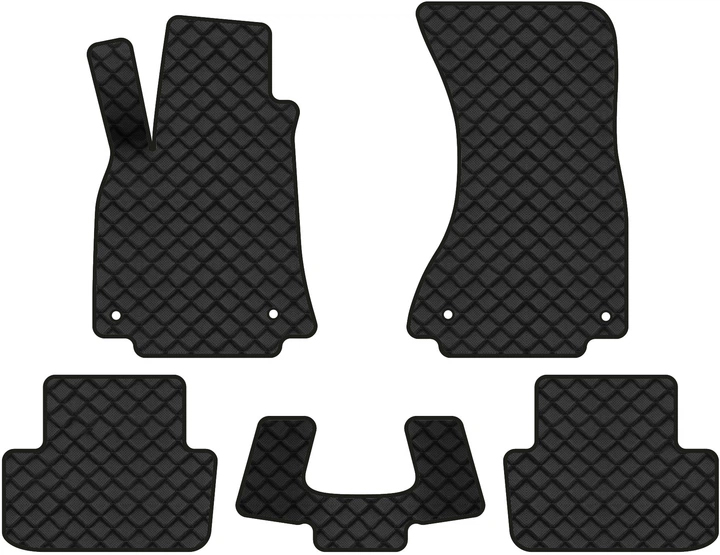 Килимки з екошкіри в салон авто EVAtech ECO для A4 (B8) Audi 2008-2011 4 покоління Combi EU AU3392C5AV4BBB - Фото 1