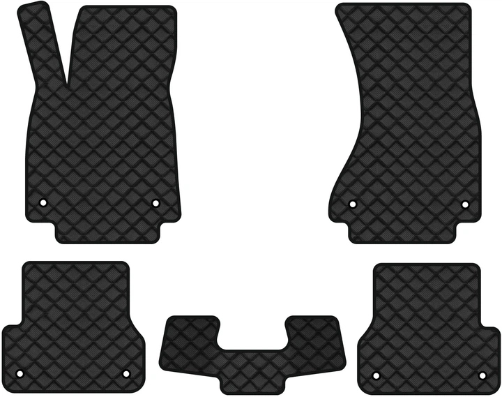 Коврики из экокожи в салон авто EVAtech ECO для A6 (C7) Audi 2011-2017 4 поколение Sedan EU AU35C5AV8BBB - Фото 1