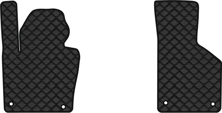 Килимки з екошкіри в салон авто передні EVAtech ECO для CC Restyling Volkswagen 2012 1 покоління Sedan USA VW11377AR2AV4BBB - Фото 1