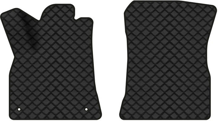 Килимки з екошкіри в салон авто передні EVAtech ECO для 3008 Peugeot 2009-2016 1 покоління SUV EU PT3340AD2CP2BBB - Фото 1