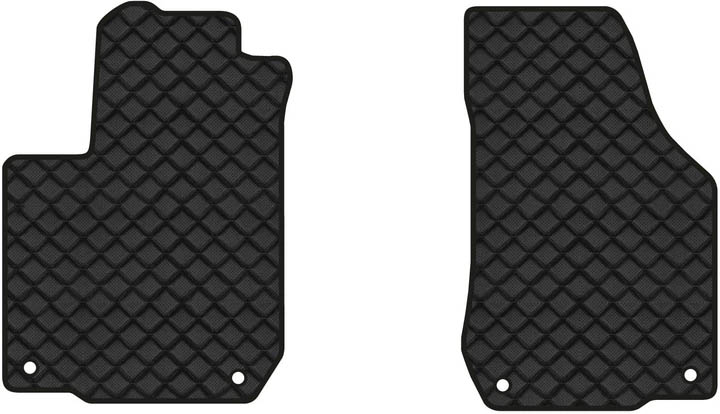 Килимки з екошкіри в салон авто передні EVAtech ECO для Golf (IV) 3-doors Volkswagen 1997-2006 4 покоління Htb EU VW2745AG2AV4BBB - Фото 1