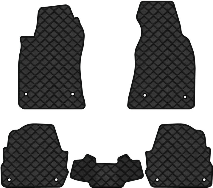 Коврики из экокожи в салон авто EVAtech ECO для A6 (C5) 4WD Restyling Audi 2001-2004 2 поколение Sedan EU AU31012CGK5AV8BBB - Фото 1