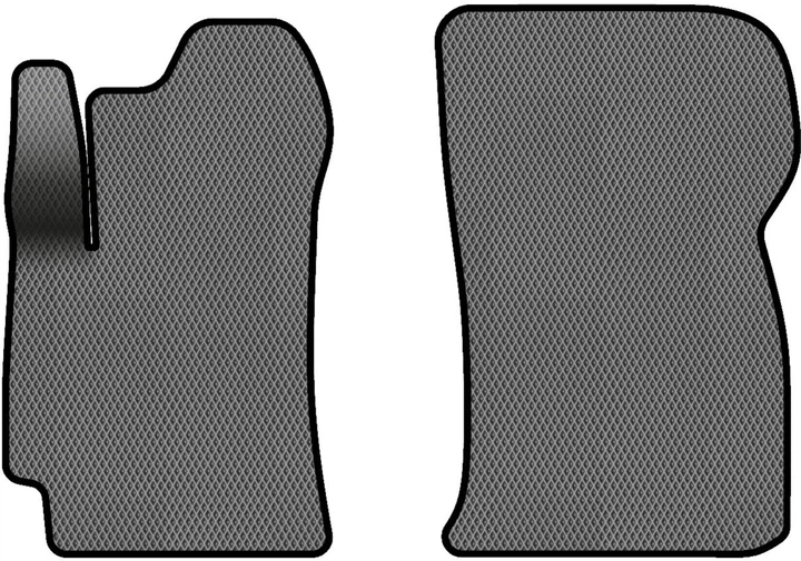 EVA килимки в салон авто передні EVAtech для Lanos Daewoo 1998-2017 1 покоління Htb EU DO31959A2RGB - Фото 1